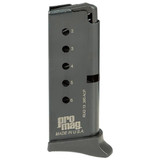 ProMag PM RUG13 Magazine, 6 Rds, Blued Steel - 708279009006 