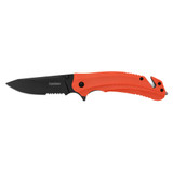 Kershaw Barricade, 8.50" 8Cr13MoV Drop Point, Black - 087171069586 