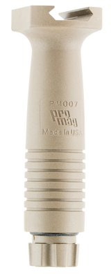 ProMag PM007FDE Vertical Foregrip, Swiss Pattern, Flat Dark Earth Polymer - 708279013768 