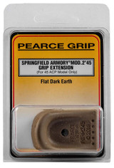 Pearce Grips Springfield XD Mod 2 45 Series Grip Extension, Flat Dark Earth - 605849800028 