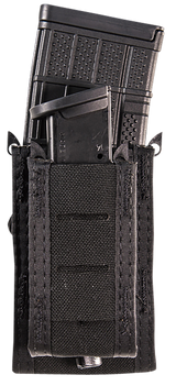 High Speed Gear TACO Double Decker, Black Nylon, MOLLE Mount - 849954027127 