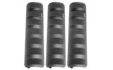 Troy Industries Troy Rail Cover, 6.2, Black, 3/ct - 812699017326 