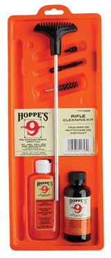 Hoppe's U270B Rifle Cleaning Kit, .270/.280/7mm, Includes No. 9 Solvent & Lubricating Oil, Aluminum Rod - 026285513578 