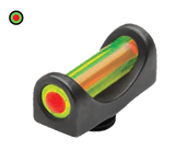 Truglo TG948CD Fiber Optic Front Sight, Dual Color, 2.6mm Thread, Black - 788130015360 