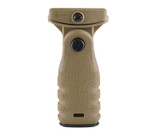 Mission First Tactical React Folding Grip SDE, AR15 Grip, Flat Dark Earth, Coyote Tan - 676315028567 