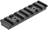 Leapers MTURS09M M-LOK Rail Section, 8-Slot, Black - 4717385551626 