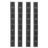 Ergo Grip EG4332-4PKBK, Rail Covers, M-LOK WedgeLok, 4-Pack, Black - 874748006187 