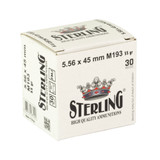Sterling, 5.56X45MM NATO, 55 Gr, FMJ, 30 Rds - 8698779967222 