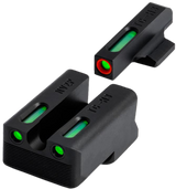 Truglo TFX Pro Green Tritium & Fiber Optic Gun Sight Set - 788130024256 