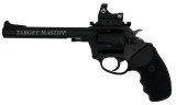Charter Arms, Target Mastiff, .357 MAGNUM, 6.00" Barrel, 5 Rds, Black Nitride - 678958635652 