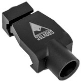 GrovTec GT SW350, Side Rider Mount, Push Button Base, Type-III Black Anodized Finish - 850001279000 