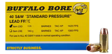 Buffalo Bore Ammunition, .40 S&W, 125 Gr, JHP, 20 Rds - 651815023045 
