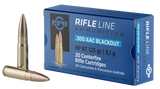 PPU, .300 BLACKOUT, 125 Gr, JHP, 20 Rds - 8605003812432 