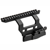 Leapers, Inc. ACCU-SYNC QR AK Side Mount Universal, Quick Release, Anodized Black - 4717385556935 