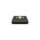 Night Fision Night Sight Set Yellow Front Black U-Notch Back for HK - 810116033027 