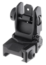 Leapers TLURS55 Flip Up Rear Sight, Picatinny/Weaver, Black - 4717385556683 