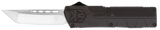 CobraTec BCTLWTNS, 3.25" Tanto, Aluminum Handle, Black - 099654026030 