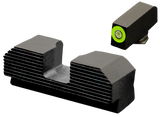 XS Sights GLM017P4G, Green Tritium Front, Black Oxide Frame - 647533004336 