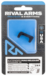 Rival Arms RA72S001A, Magazine Release, Sig P320, Extended, Hard Black Anodized - 788130030349 