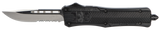 CobraTec CTK-1 Medium, 3" D2 Drop Point, Aluminum Handle, Black - 099654023299 