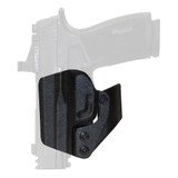 Mission First Tactical Minimalist Holster, Fits Sig P365 X-Macro, Inside Waistband, Ambidextrous, Black - 810099435955 