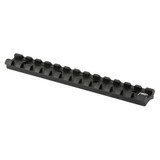 GG&G Remington 870 Scope Mount, Low Profile, MIL-STD-1913, Black - 813157005343 
