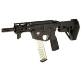 Freedom Ordnance FX9 Elite, 9mm, 4" Barrel, Black, SBA5 Pistol Brace, (1) 32Rd Magazine  