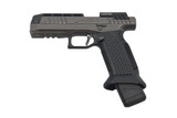 Laugo Arms Alien Creator Evolution, 9MM, Black/Gray, Optics Ready, includes 22-round magazine - 850055313170 
