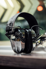Savior Equipment Apollo Electronic Earmuffs, 24NRR, Chrome Finish, Includes Gel Ear Pads and Accessories 