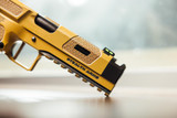 Stealth Arms Platypus 1911 Integrated Comp, 9mm, 5.00" Comp Barrel, Coyote Tan 
