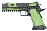 Stealth Arms Platypus Comp, 9mm, 5.00" Compensated Barrel, 17 RDs, RMR Optic Footprint, Venom Green - 7085564 