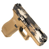 Glock 19X V-Series, 9MM, 4.02" Quad Ported Barrel, 17 Rds, Camo Cerakote - 757106326670 