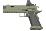 Stealth Arms Platypus 1911 Integrated Comp, 9mm, 5.00" Comp Barrel, Dark Green,  Holosun 507 COMP GR 