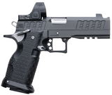 Jacob Grey Hex Pro, Optic Ready, 9MM, 4.25" Barrel, 17 RDs, Black - 860007987373 