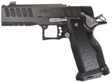 Jacob Grey Hex Pro, 9MM, 4.60" Chunk Ported Barrel, 17 Rds, Optic Ready, Black 