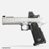 Bul Armory SAS II Tac Pro, Optic Ready, 9mm, 5.00" Barrel, 20 RDs, Silver - 7976082 