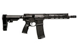 Daniel Defense DDM4 V7P (Pistol), 5.56 NATO, 10.30" Barrel, 32 RDs, SB Tactical Brace, Black 