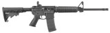 Ruger AR-556, 5.56 NATO, 16.10" Barrel, 30 RDs, Folding Sight, Black Finish 