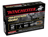 Winchester PartialGold 12Ga 3" 385pel 1-pc Sabot - 020892016330 