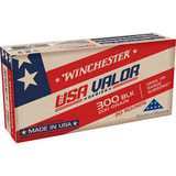 Winchester USA Valor 300 Blackout, 200gr, Open Tip Range Subsonic, 20 Rounds - 020892232006 