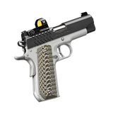 Kimber Aegis Elite Pro, .45 ACP, 4.00" Barrel, 8 Rds, Black Stainless Steel/Satin Silver - 669278303550 