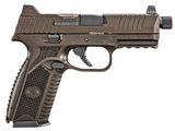 FN 509T NMS, 9MM, 4.50" Barrel, 17 Rds, Midnight Bronze - 845737018016 