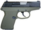 Kel-Tec P-11, 9MM, 3.10" Barrel, 10 Rds, Blue/Green Grip - 640832000030 