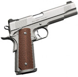 Kimber Gold Combat Stainless II, .45 ACP, 5.00" Barrel, 8 Rds, Satin Silver - 669278321851 