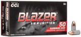 Blazer Aluminum, 9MM, 115 Grain, FMJ, 1145 FPS, 1000 Rounds - BLZ9MMAL1151000 