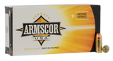 Armscor 9mm Luger, 147 Grain, FMJ Subsonic, 950 FPS, 50 Rds, Brass - 812285022567 