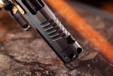Sig Sauer P211 Spectre Comp OR, 9MM, 4.40" Barrel, 23 RDs, Black/Gold 