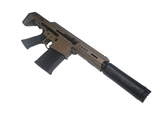 Genesis Arms GEN-12 PDS SBS, 12 Gauge, 5.00" Barrel, w/ Ventum 12K Suppressor, 5 Rds, FDE - KPDS5RHUBFDE 