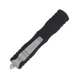 Microtech Dirac, Auto, 2.92" D/E Blade, M390 Steel, Aluminum Handle, Satin/Black - 841768156932 