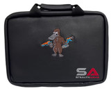 Stealth Arms Platypus 1911 Integrated Comp, Skelotonized Curved Trigger, 9mm, 5.00" Barrel, Black - 102041159898 